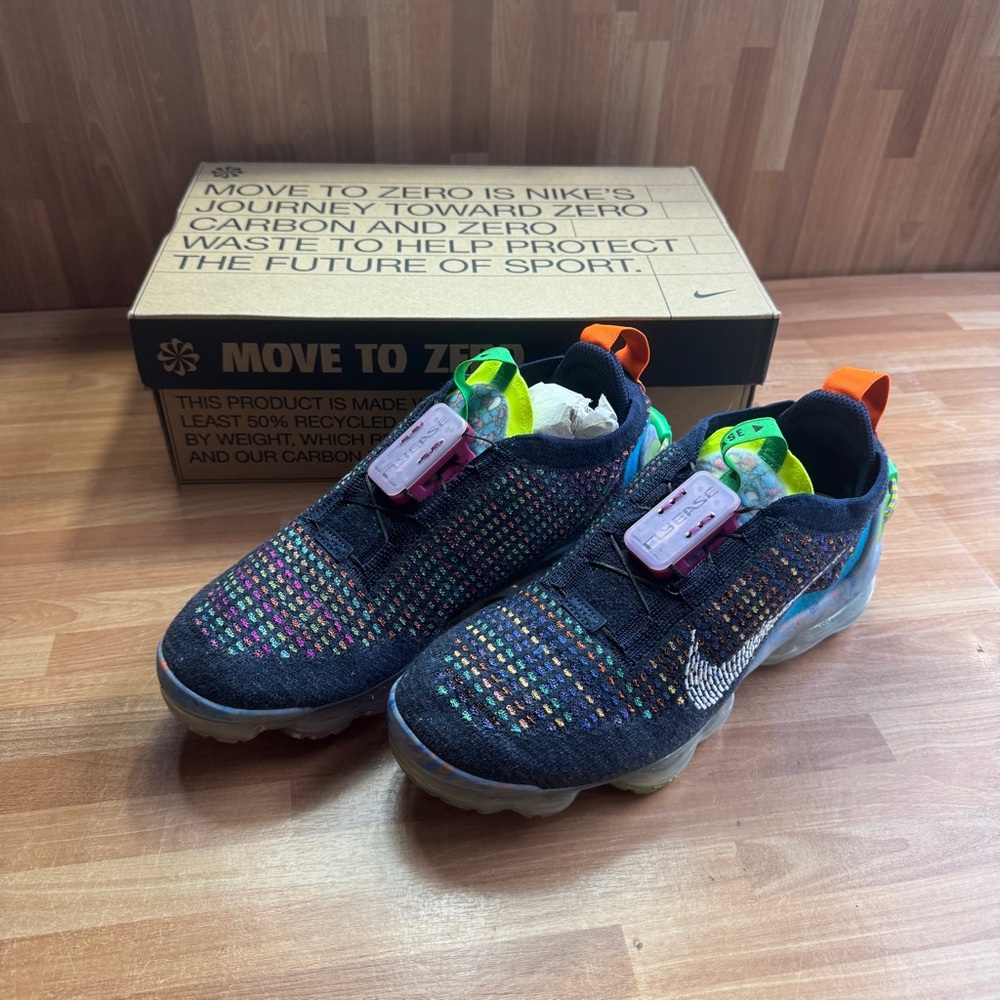 Nike air vapormax 2020 fk size 8.5 - Picture 3 of 10